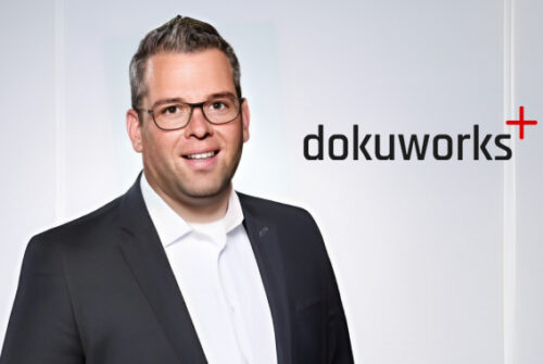 dokuworks Logo mit Markus Weber